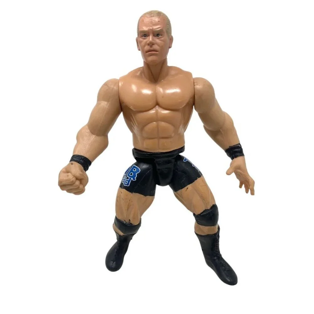 Vintage WWF 1996 Hardcore Bob Holly Jakks WWF Job Squad‎ Wrestling Action Figure